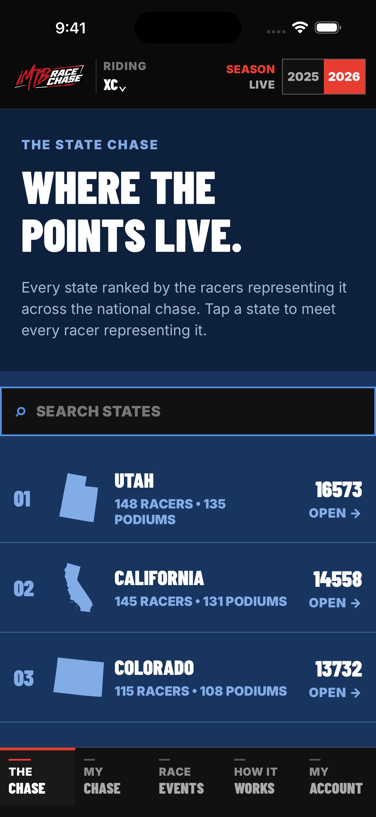 State Chase sponsorship placement example